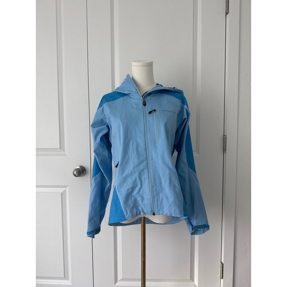 Patagonia Figure 4 Light Blue Hiking Outdoors Jacket Gorpcore